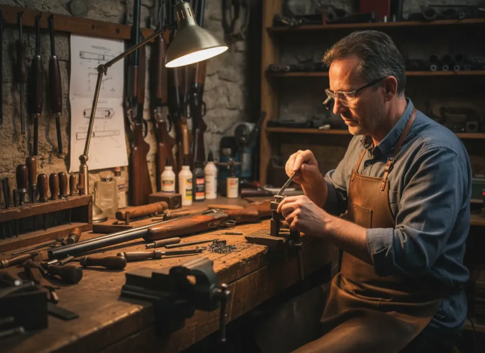 Réparation d'armes
